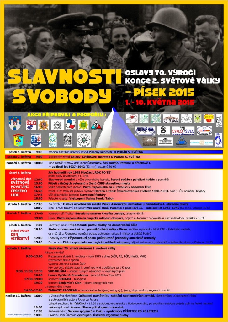 PLAKÁT_SLAVNOSTI SVOBODY 2015_Pisek